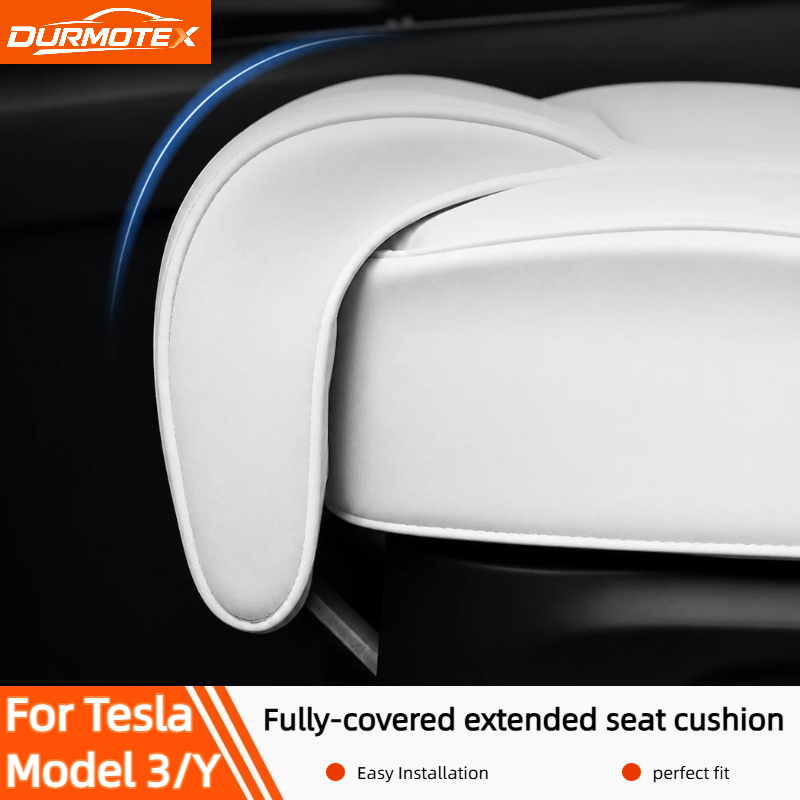 Car Seat Cushion Memory Foam - For Tesla Model 3/Y 2017-2026 Seat