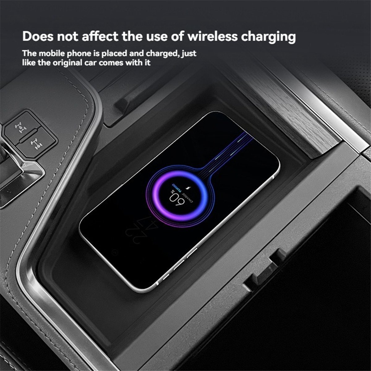 Wireless Car Charger - Super Sale Car Center Console Wireless