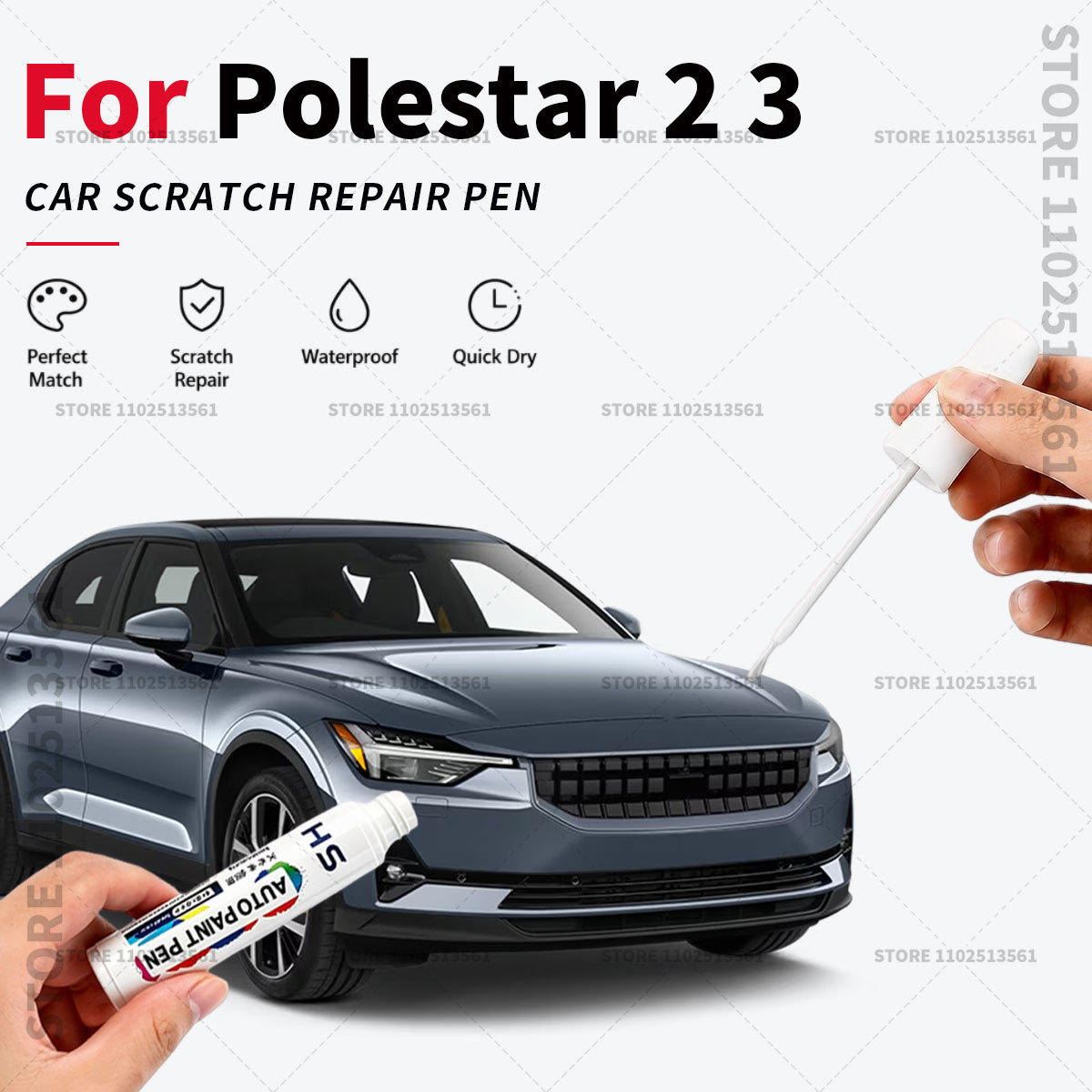 Car Scratch Remover Pen - Car Touch Up Paint Pen Quick