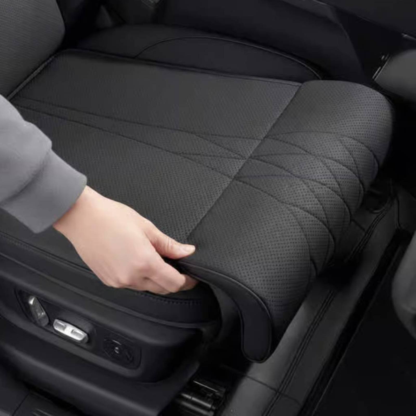 Car Seat Cushion Memory Foam - Driver Seat Extender Breathable Car Seat