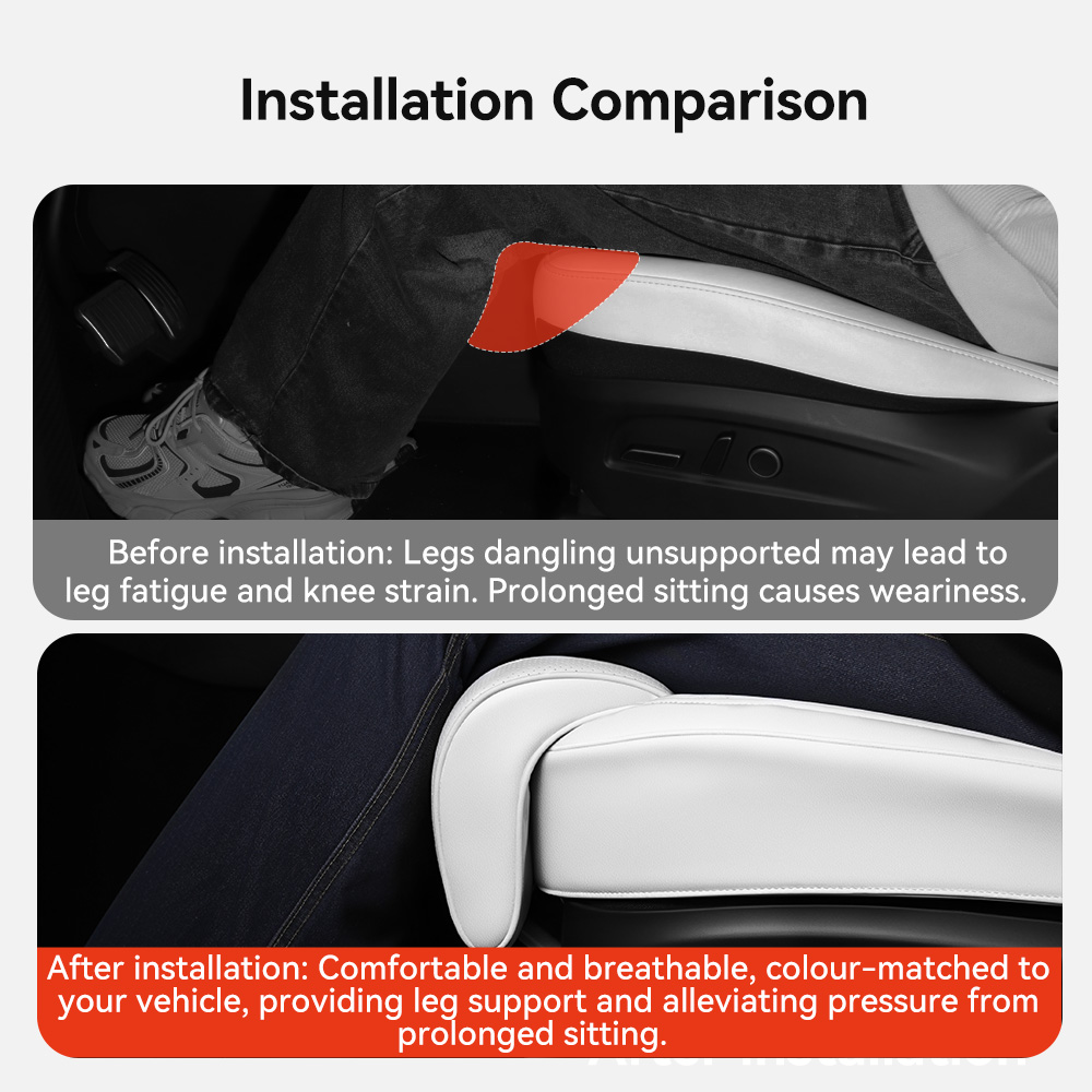 YZ For Tesla 2026 Model Y Juni - Car Seat Cushion Memory Foam recension och pris