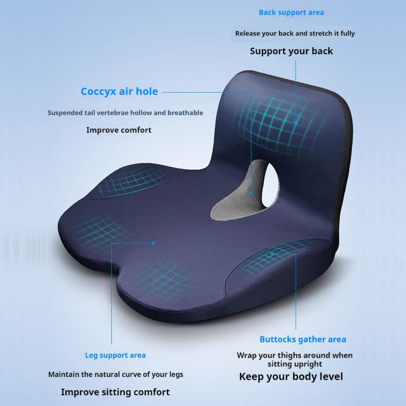 Car Main Driver Seat Booster S - Car Seat Cushion Memory Foam recension och pris
