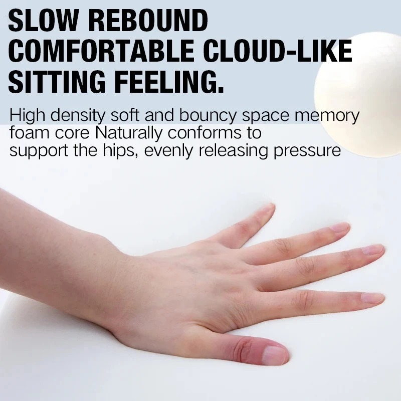 Ergonomic Memory Foam Seat Cus - Car Seat Cushion Memory Foam recension och pris