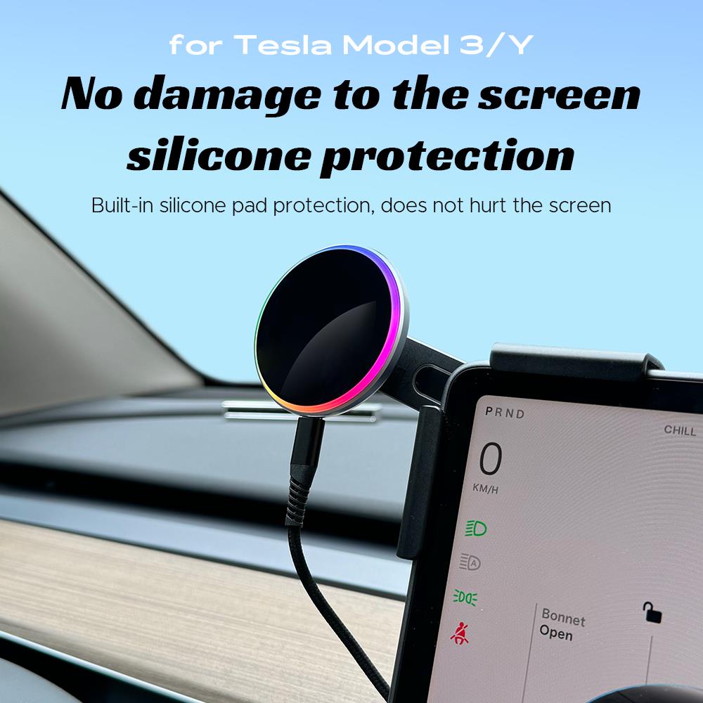 Car Phone Mount Holder 15W Com - Wireless Car Charger recension och pris