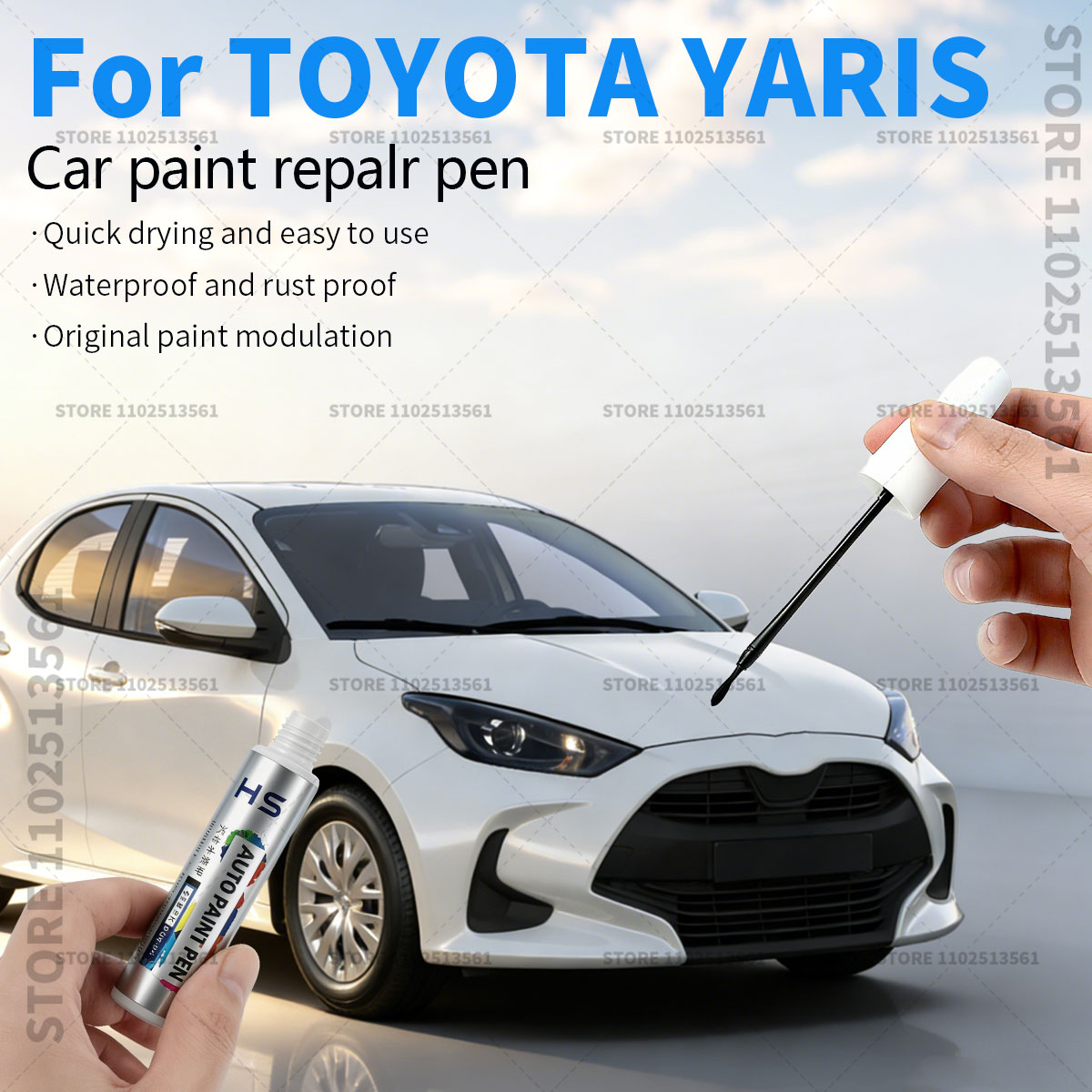 Car Paint Repair Pen For TOYOT - Car Scratch Remover Pen recension och pris