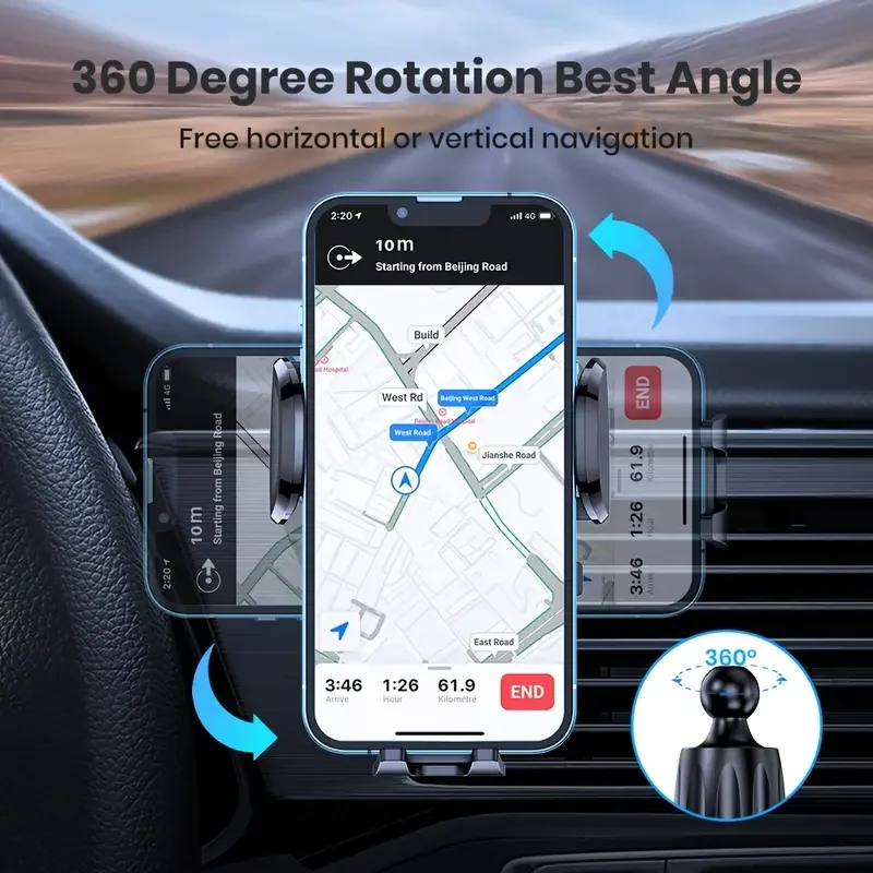 Universal Car Air Vent Phone H - Car Accessories Interior recension och pris