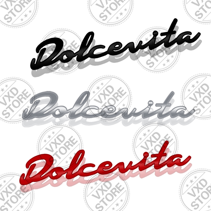 3D Dolcevita Letters Emblem ME - Car Accessories Bali recension och pris