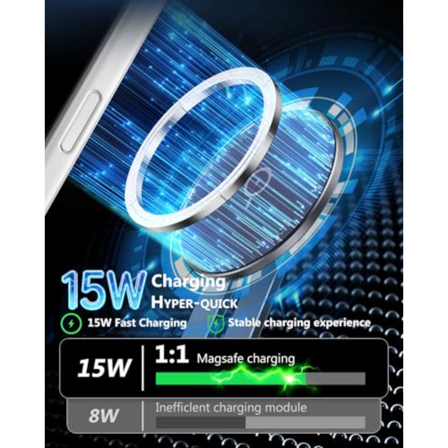 Tesla Phone Mount Charger: 15W - Wireless Car Charger recension och pris