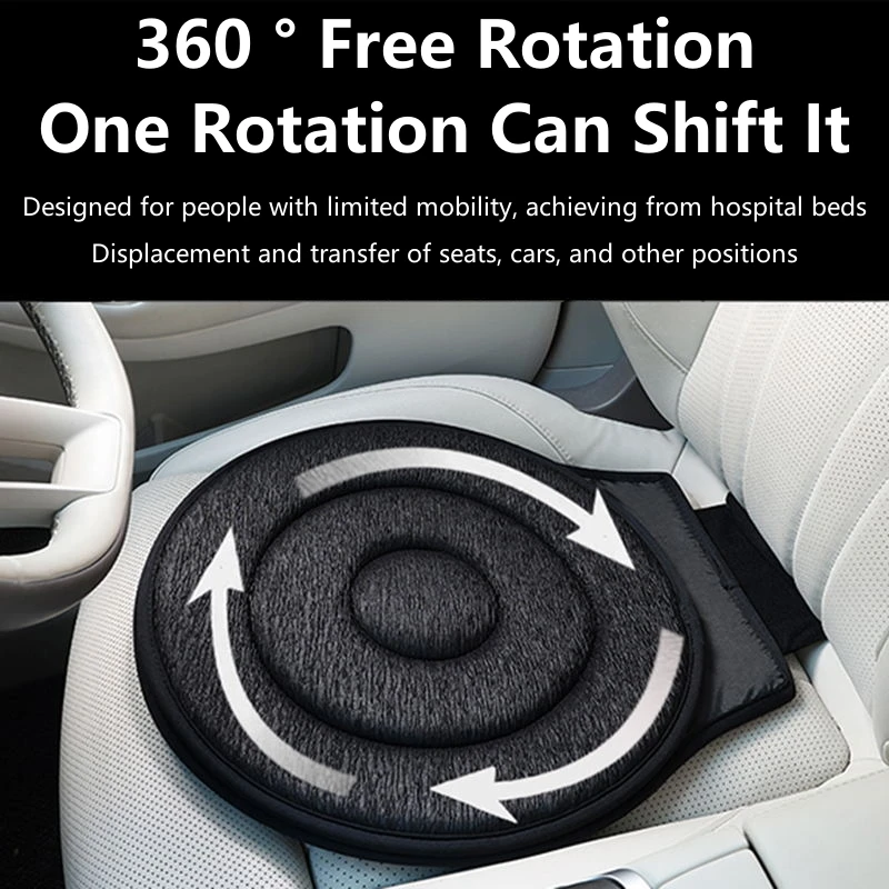 360 Degree Rotating Seat Cushi - Car Seat Cushion Memory Foam recension och pris