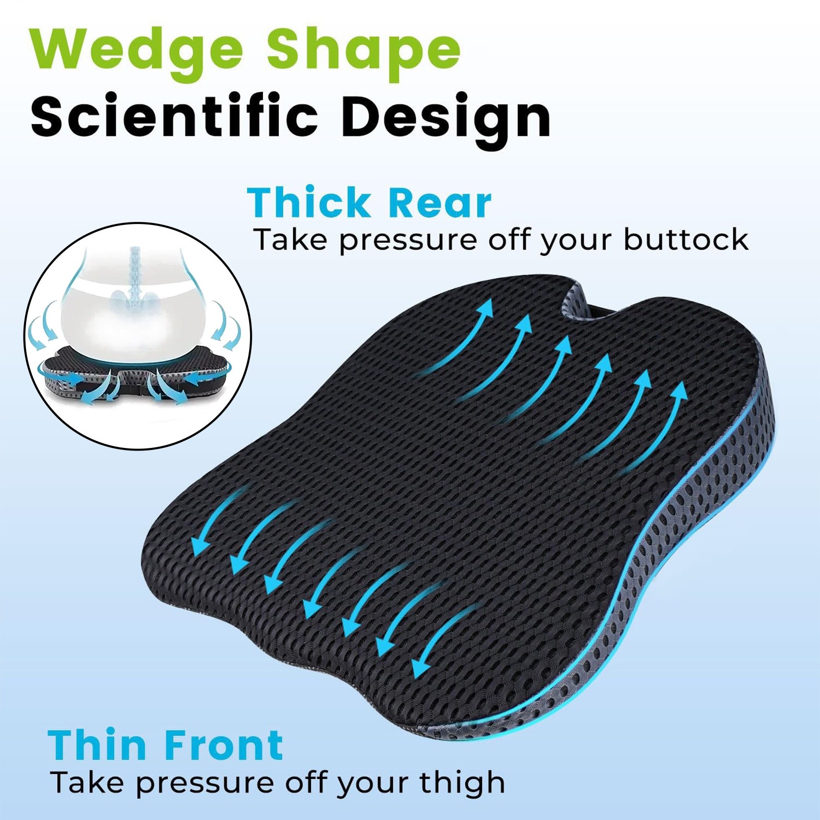 Car Seat Cushion Memory Foam W - Car Seat Cushion Memory Foam recension och pris