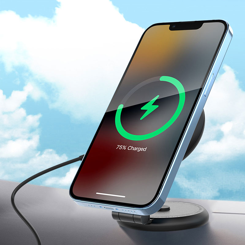 Hidden Magnetic Car Phone Hold - Wireless Car Charger recension och pris