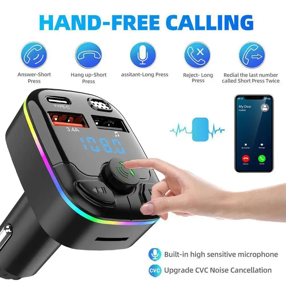 Car Wireless FM Transmitter Ad - Wireless Car Charger recension och pris