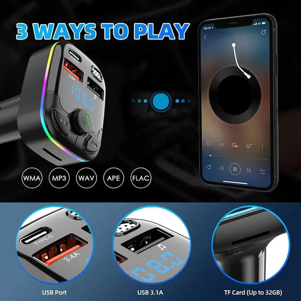 Car Wireless FM Transmitter Ad - Wireless Car Charger recension och pris