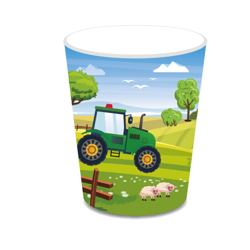 Green Farm Tractor Theme Dispo - Car Accessories Banner recension och pris