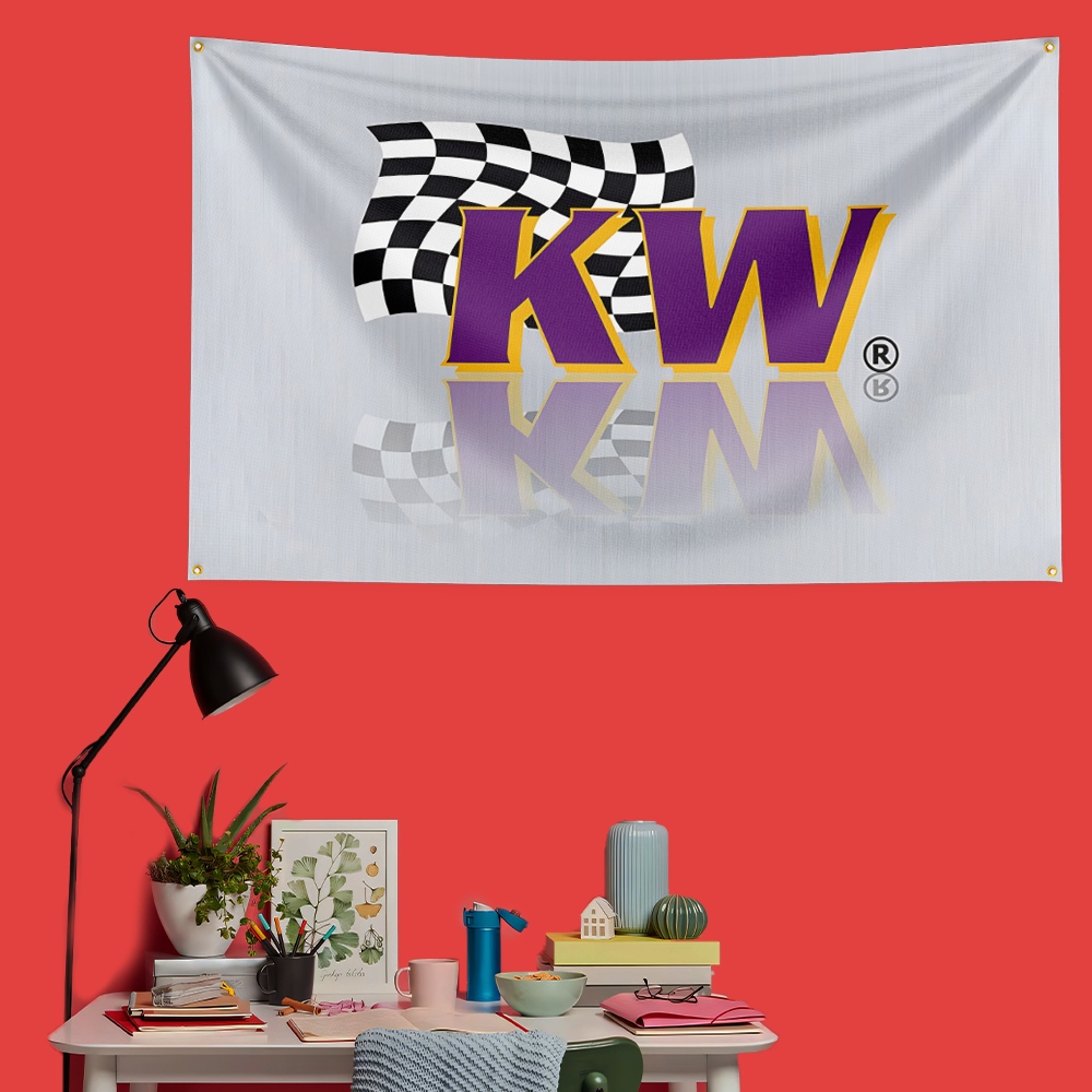 KW Suspension Flag   Polyester - Car Accessories Banner recension och pris