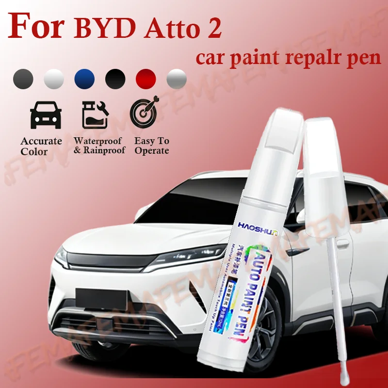 For BYD Atto 2 2017-2025 D40 P - Car Scratch Remover Pen recension och pris