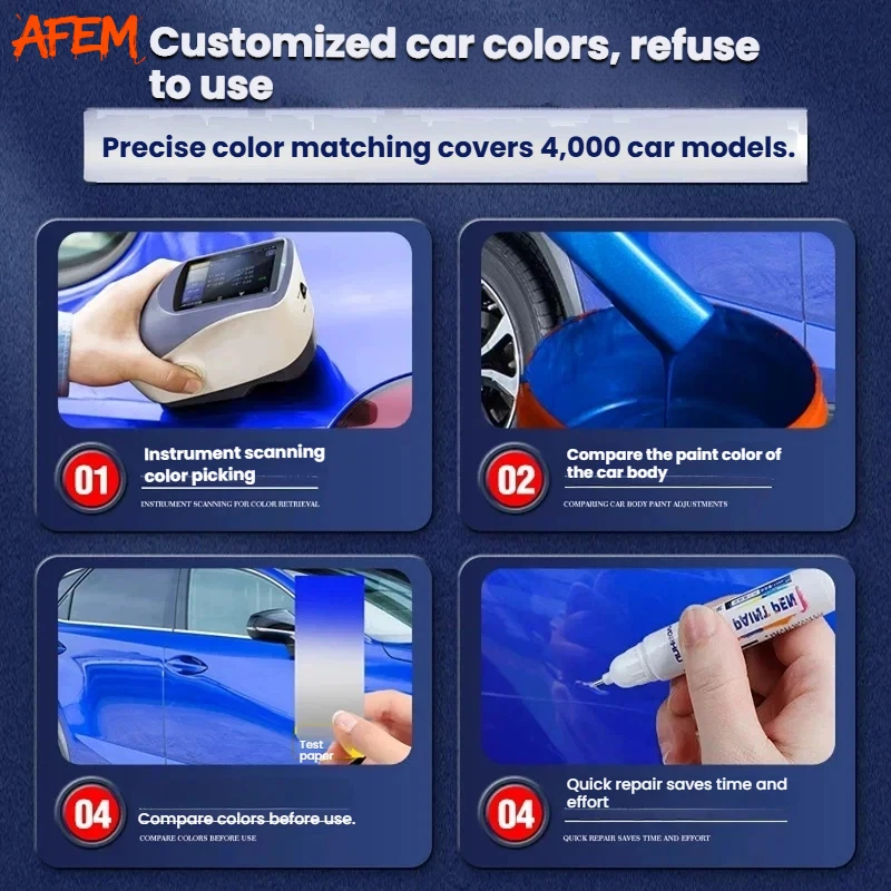For BYD Atto 2 2017-2025 D40 P - Car Scratch Remover Pen recension och pris