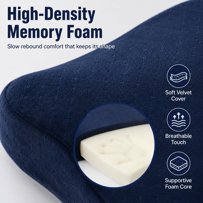 Thick Memory Foam Chair Cushio - Car Seat Cushion Memory Foam recension och pris