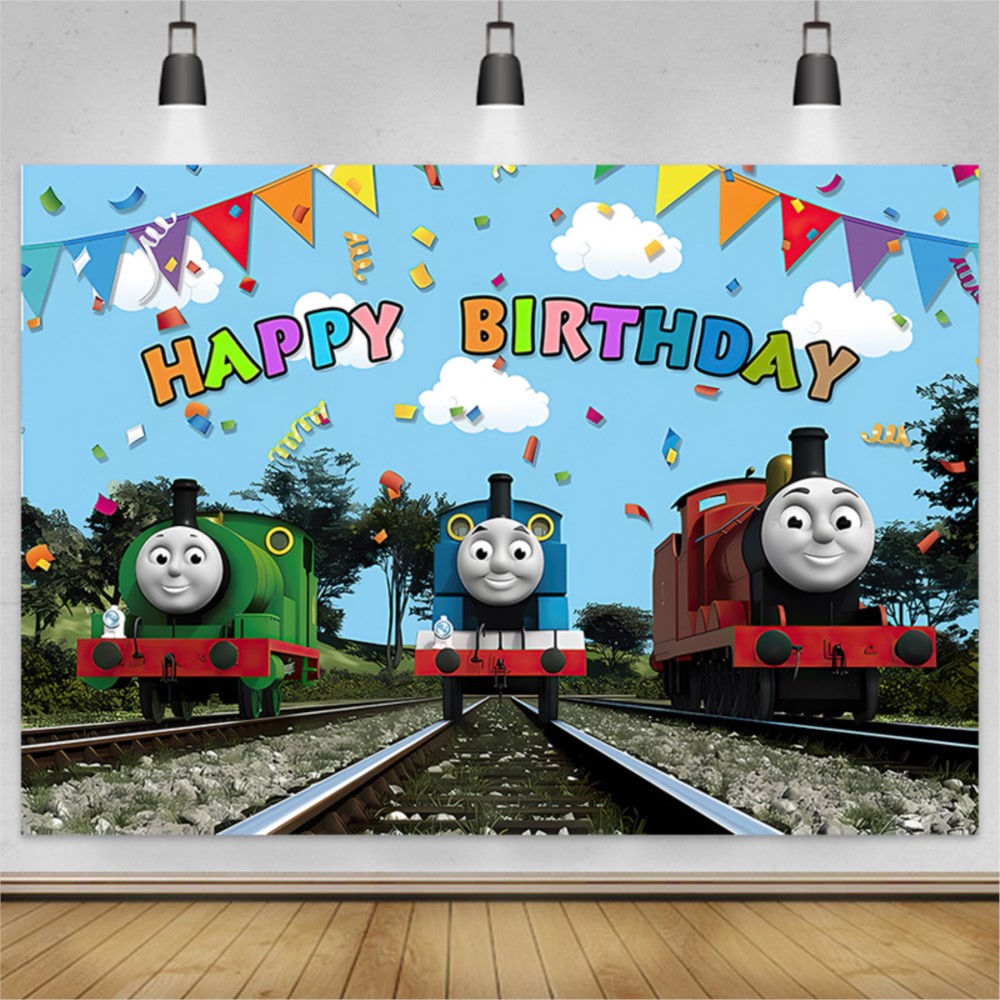 Cute Thomas Train Friends Back - Car Accessories Banner recension och pris