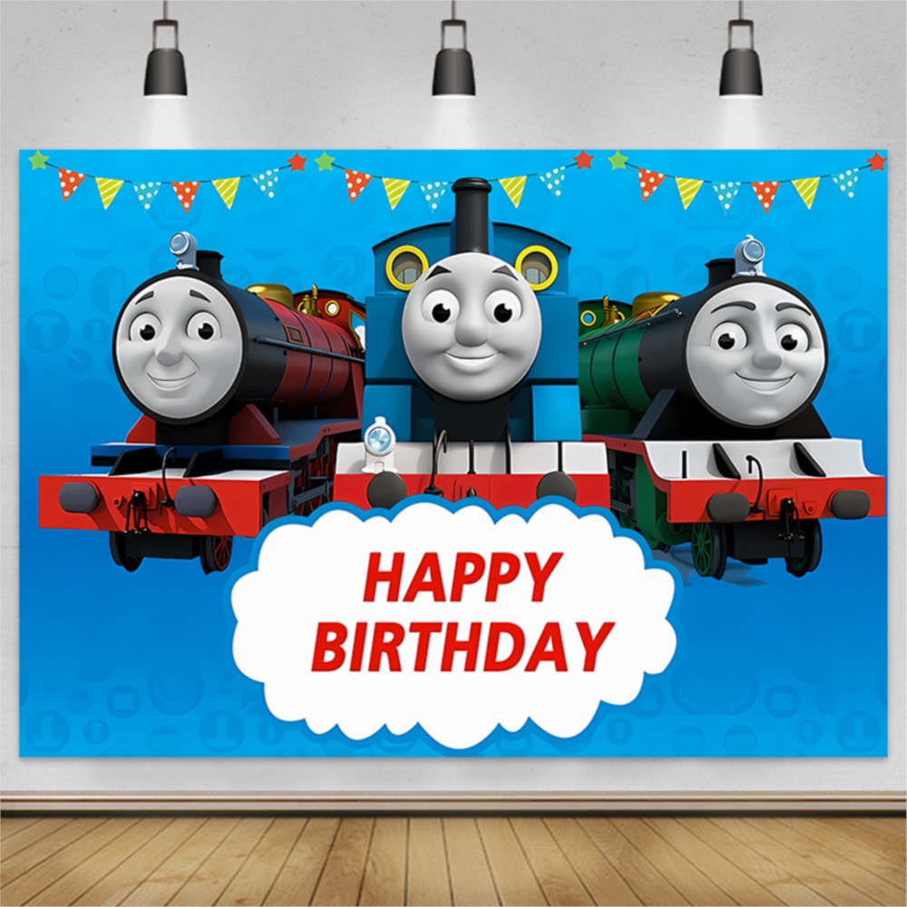Cute Thomas Train Friends Back - Car Accessories Banner recension och pris