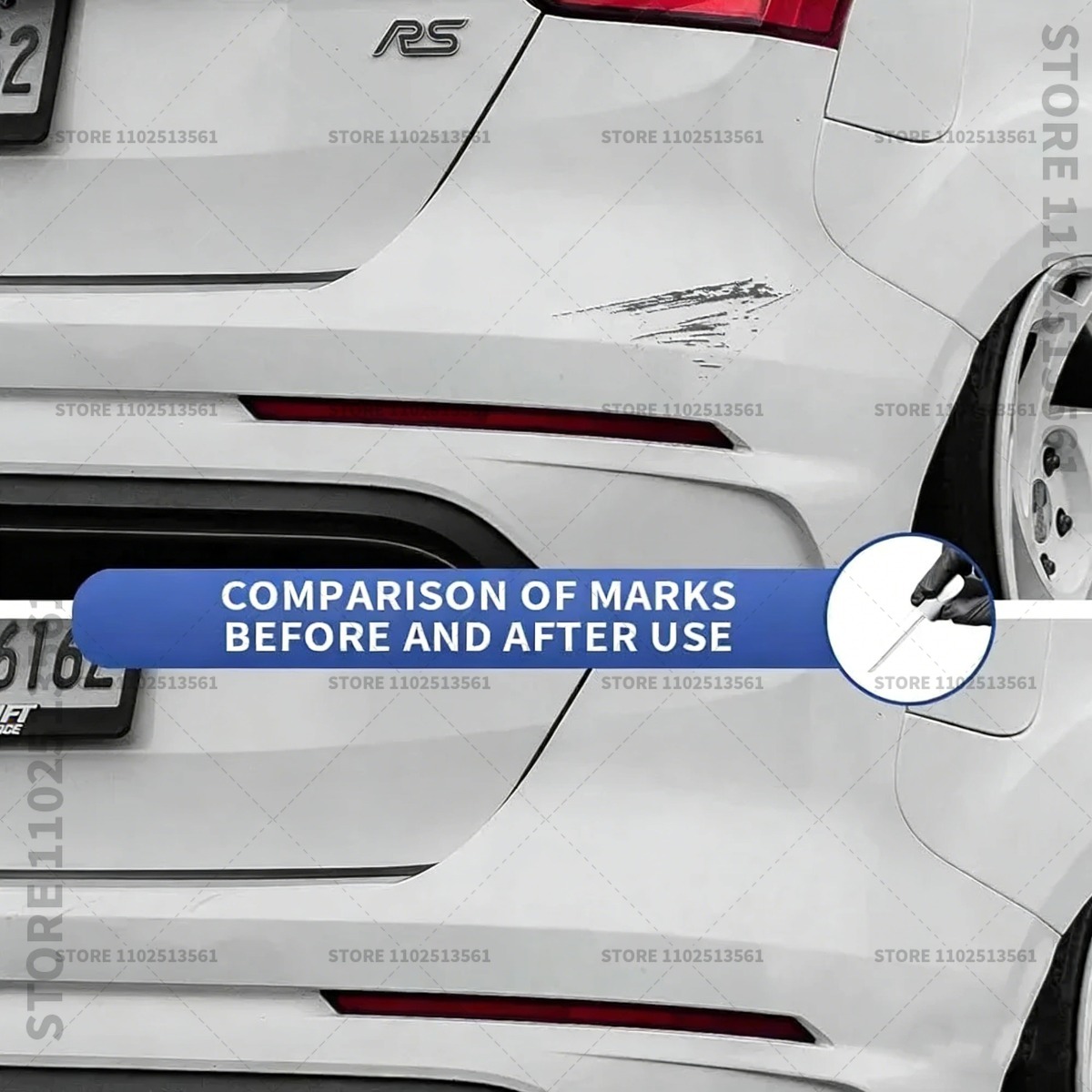 For Range Rover Fuji White 867 - Car Scratch Remover Pen recension och pris