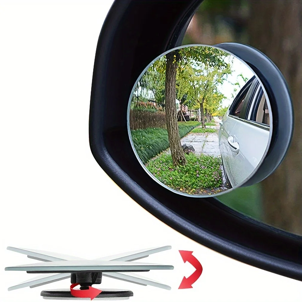 2pcs Car Rearview Mirror Round - Car Blind Spot Mirror recension och pris