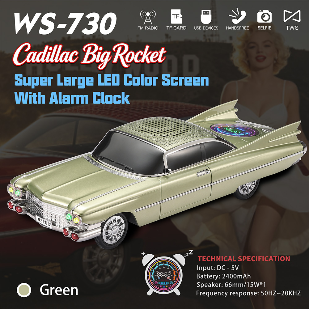 Retro Classic Car Bluetooth Sp - Car Accessories Amazon recension och pris