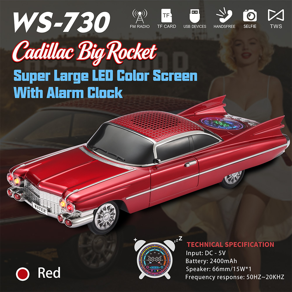 Retro Classic Car Bluetooth Sp - Car Accessories Amazon recension och pris