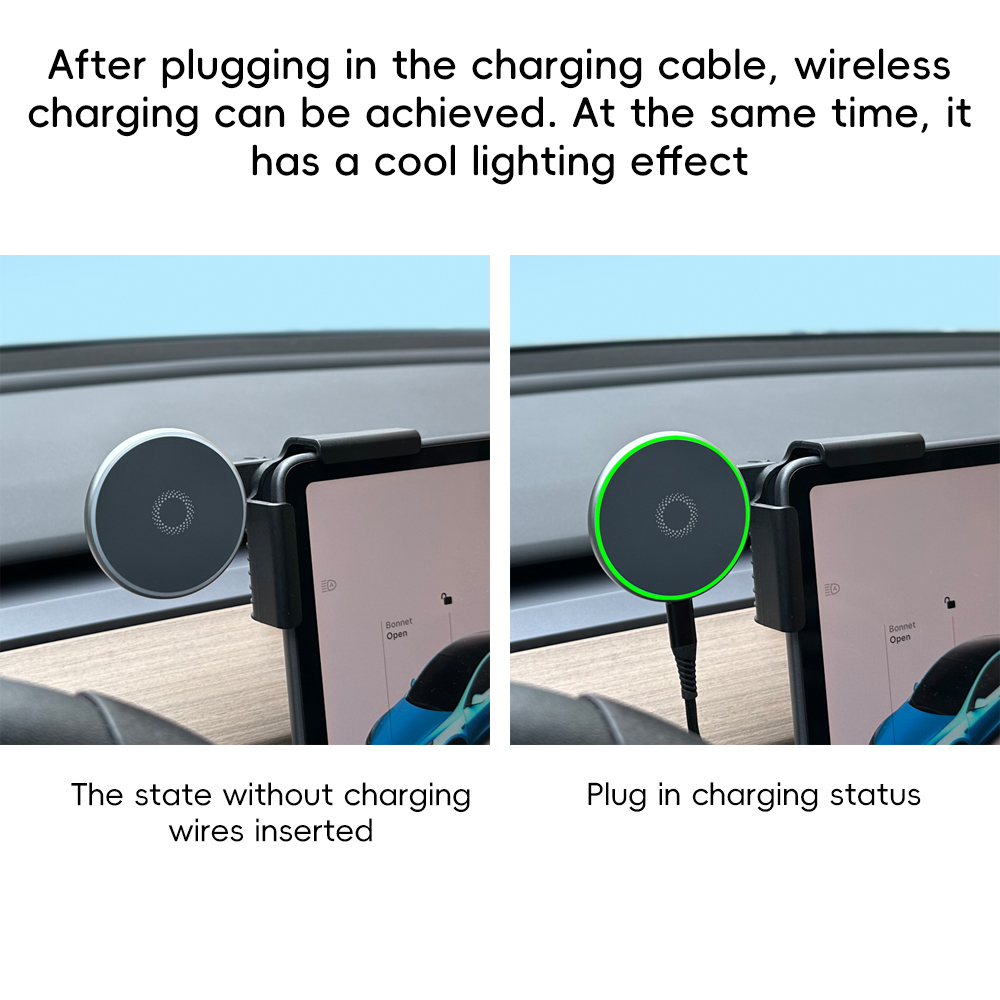 Car Phone Mount Holder 15W Mag - Wireless Car Charger recension och pris