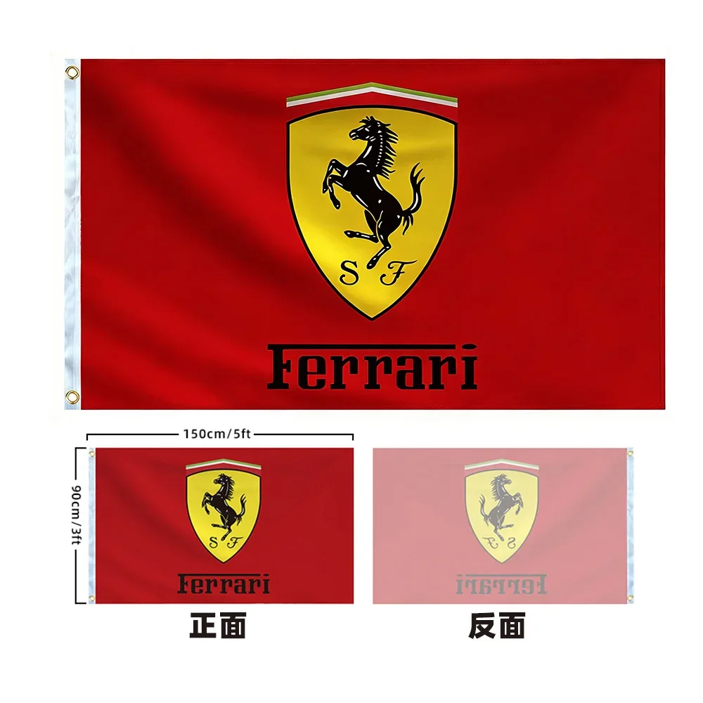 90x150cm Racing Motorcycles Ca - Car Accessories Banner recension och pris