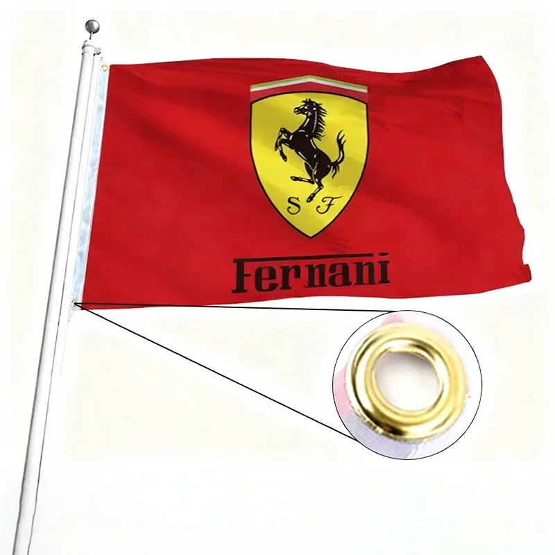 90x150cm Racing Motorcycles Ca - Car Accessories Banner recension och pris