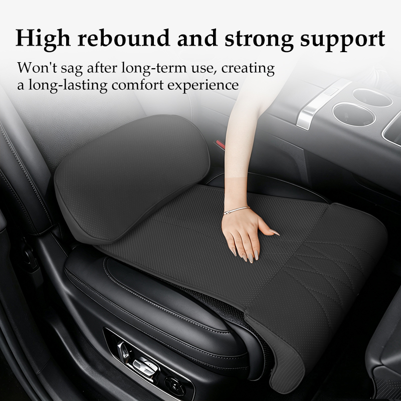 Nappa Leather Leg Support Exte - Car Seat Cushion Memory Foam recension och pris
