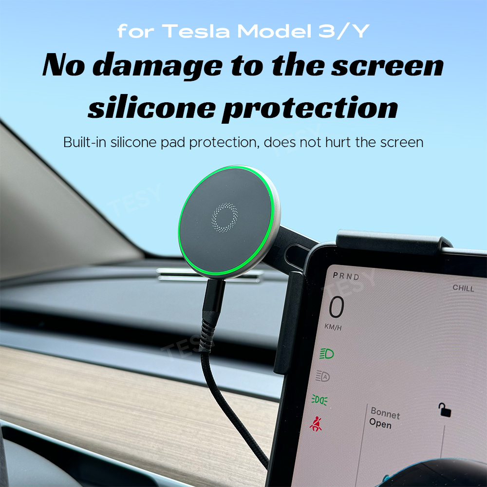 Car Phone Mount Holder 15W Mag - Wireless Car Charger recension och pris