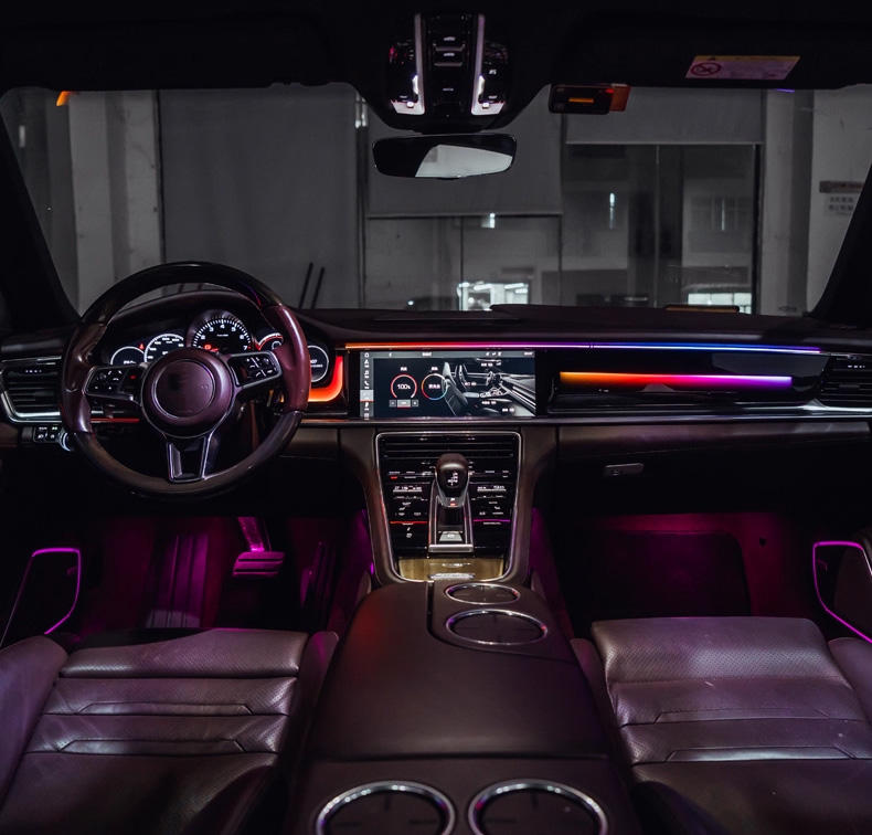 NewSJC Upgrade Car Dynamic Amb - Car Accessories Interior recension och pris