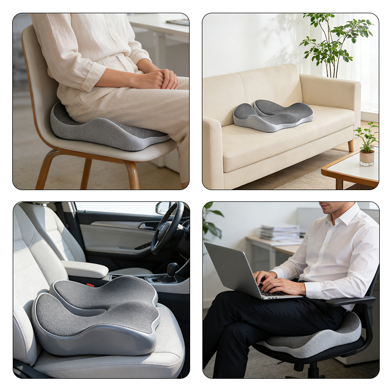 Portable Slow Rebound Memory F - Car Seat Cushion Memory Foam recension och pris