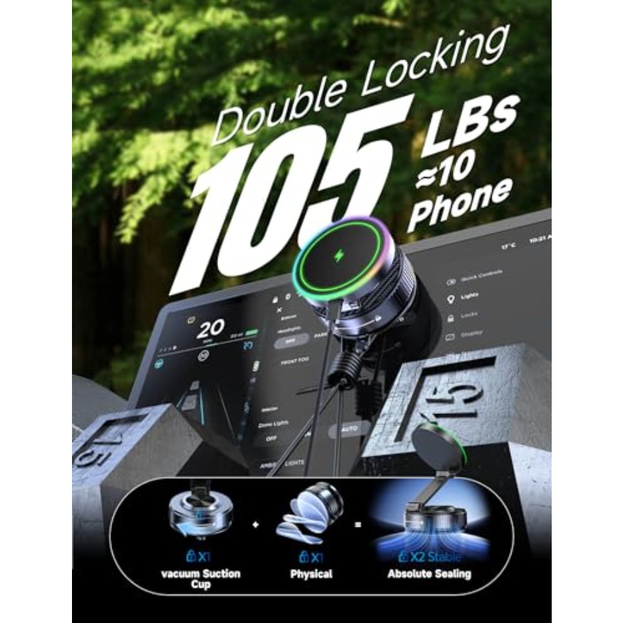 for Magsafe Car Mount Charger, - Wireless Car Charger recension och pris