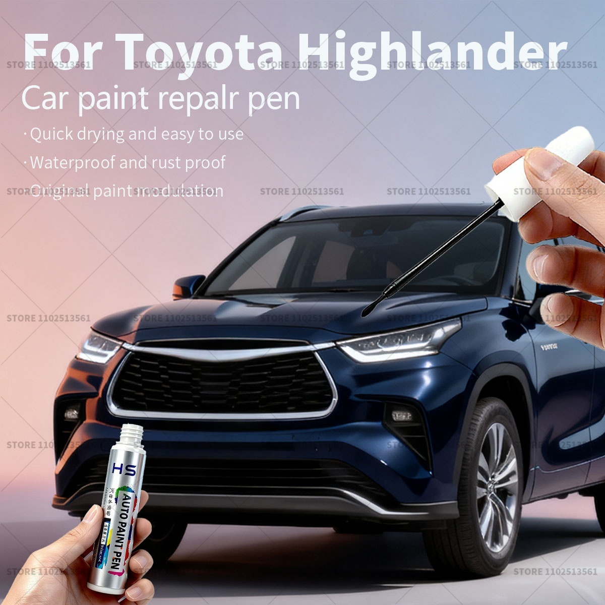 For Toyota Highlander Car Pain - Car Scratch Remover Pen recension och pris