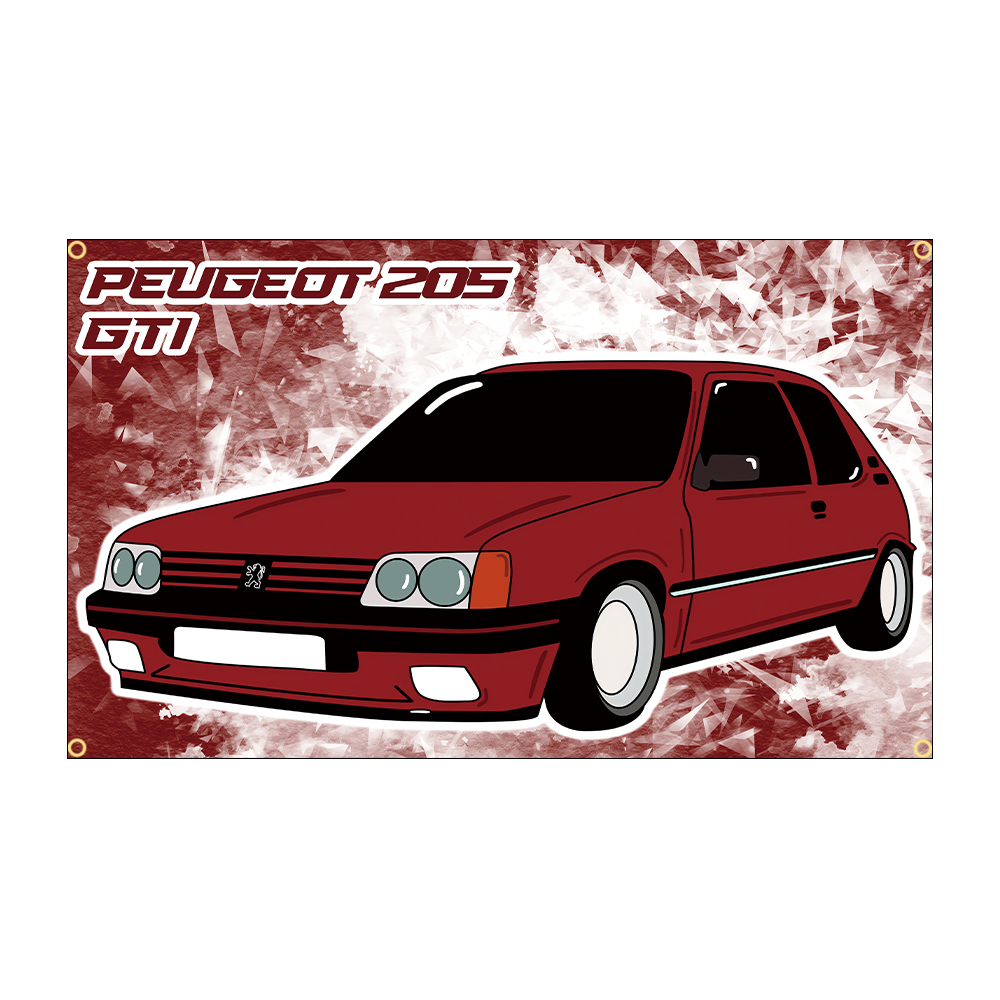 FLAGDOM 2X3FT 3X5FT P-Peugeots - Car Accessories Banner recension och pris